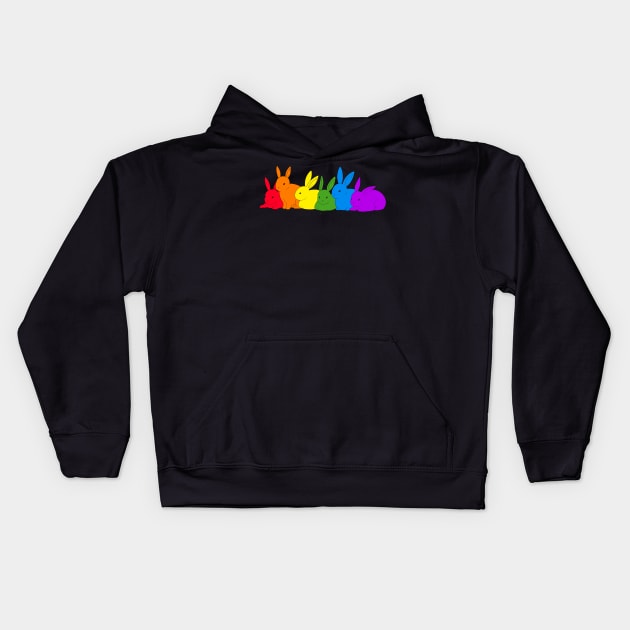 love is for everybunny Kids Hoodie by lalalychee